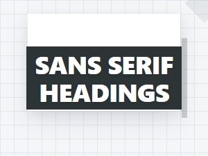 Top Sans-Serif Fonts for Resume Headings